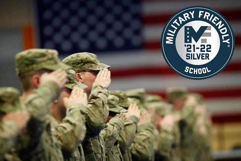 Military Friendly School Silver Recognition 2021-22