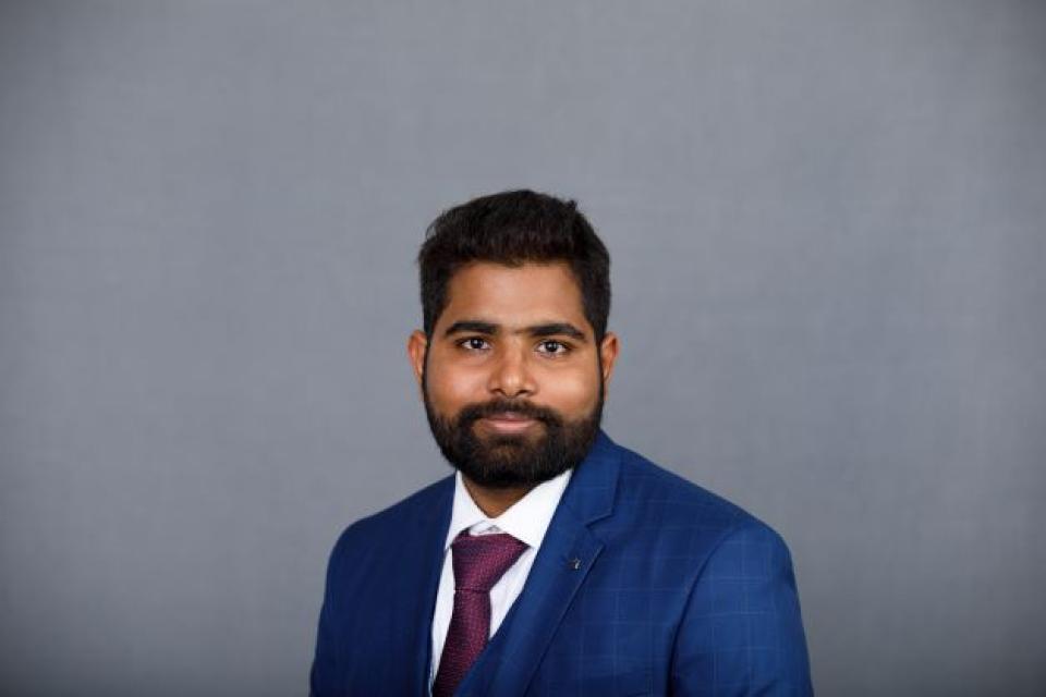 Headshot of Vamsee Krishna Reddy Narahari