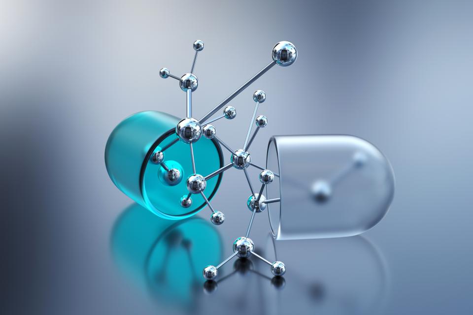 Biotech big pharm pill DNA